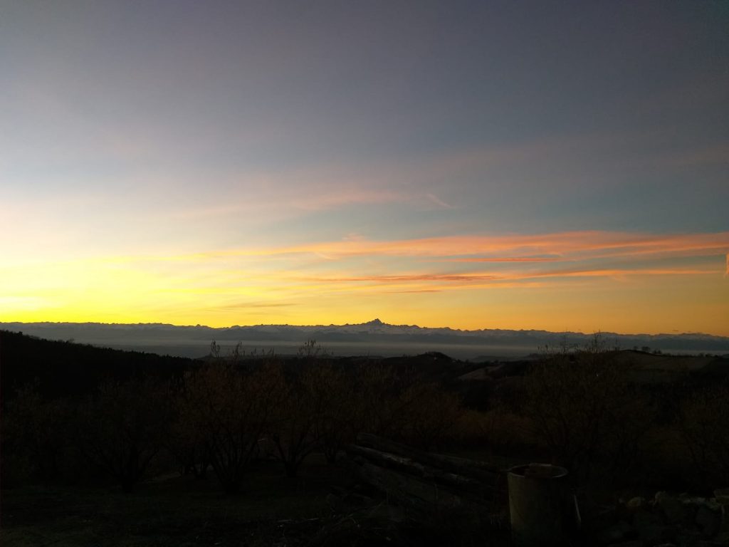 Paesaggio dalla cascina